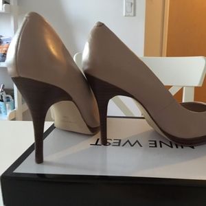 Nine West Nude high hills